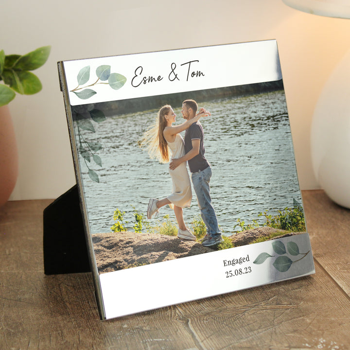 Buy Personalised Botanical 6x4 Photo Frame available now at www.giftsfinder.co.uk