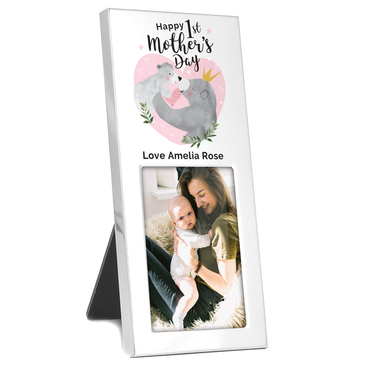 Buy Personalised 1st Mothers Day Mama Bear 2x3 Photo Frame at www.giftsfinder.co.uk