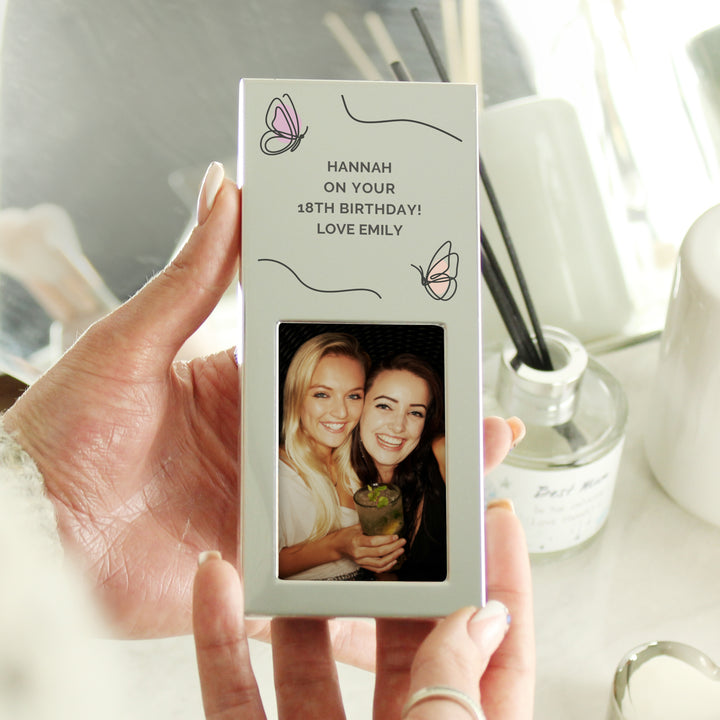 Buy Personalised Butterfly 2x3 Photo Frame available now at www.giftsfinder.co.uk