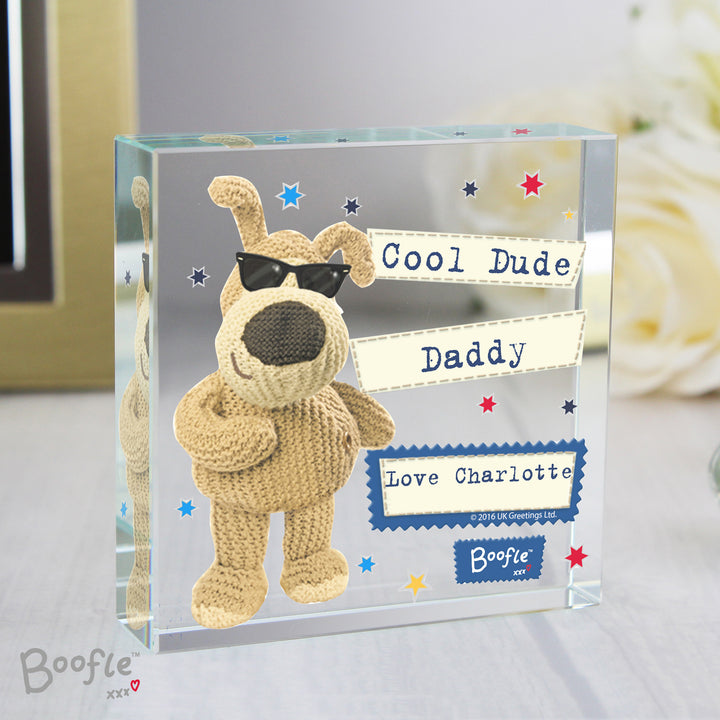 Buy Personalised Boofle Stars Crystal Token available now at www.giftsfinder.co.uk