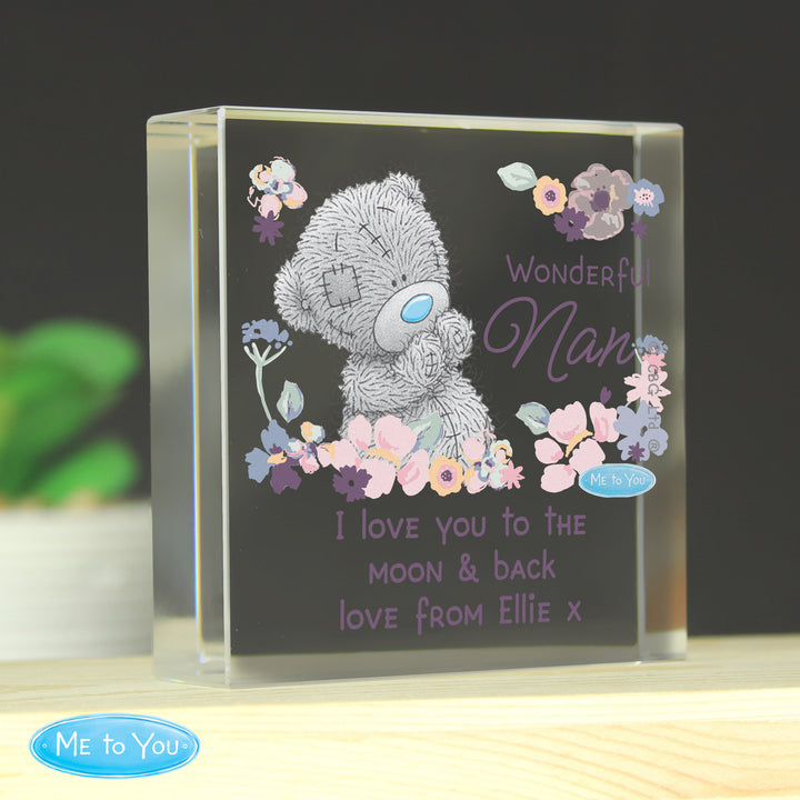 Buy Personalised Me to You Wonderful Nan Crystal Token available now at www.giftsfinder.co.uk