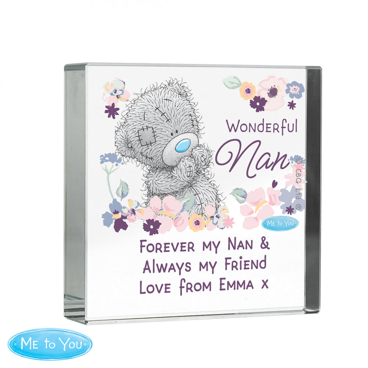 Buy Personalised Me to You Wonderful Nan Crystal Token available now at www.giftsfinder.co.uk