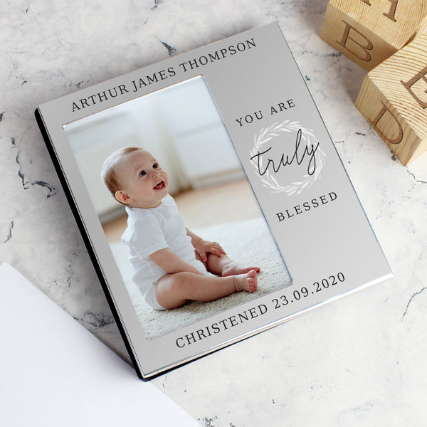 Buy Personalised Truly Blessed 6x4 Photo Frame Album at www.giftsfinder.co.uk