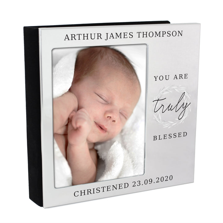 Buy Personalised Truly Blessed 6x4 Photo Frame Album at www.giftsfinder.co.uk