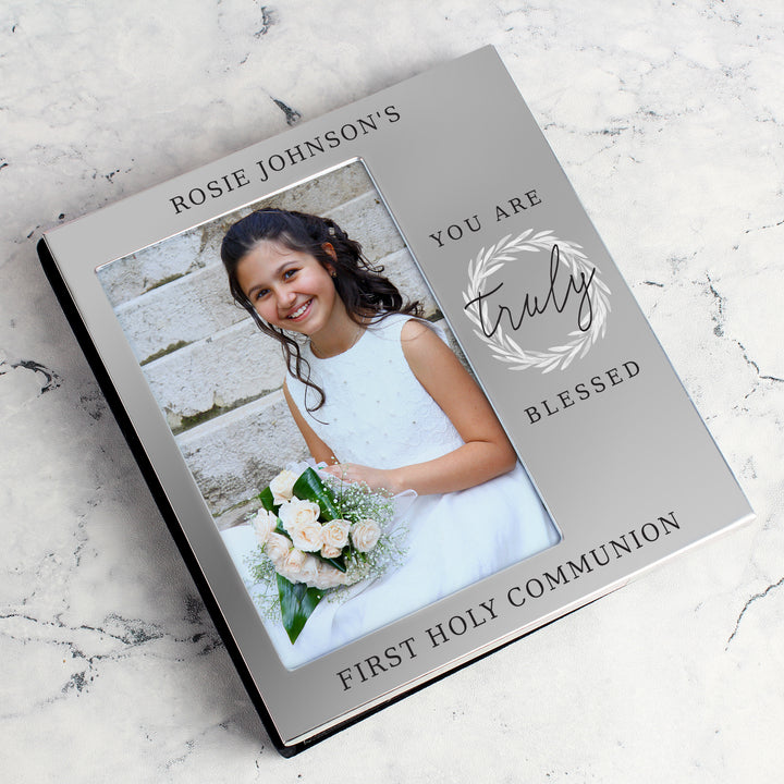 Buy Personalised Truly Blessed 6x4 Photo Frame Album at www.giftsfinder.co.uk