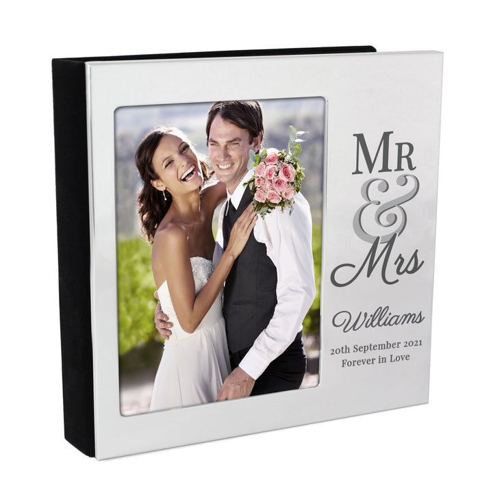 Buy Personalised Mr & Mrs 4x6 Photo Album available now at www.giftsfinder.co.uk