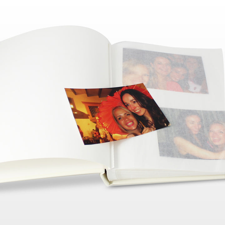 Personalised Red Square Traditional Photo Album in gift category Photo Frames, Albums and Guestbooks