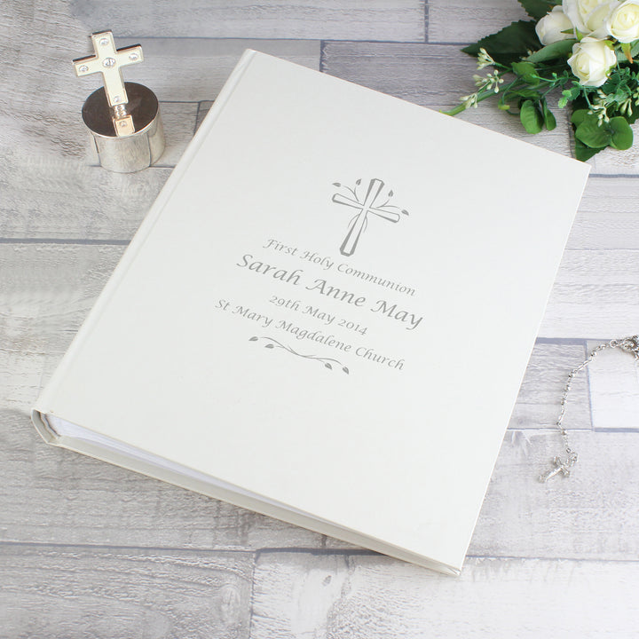 Personalised Silver Cross Traditional Album in gift category Personalised Photo Albums