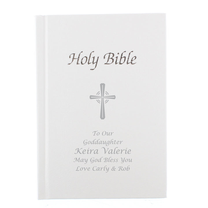 Buy Personalised Holy Bible (King James Version) available now at www.giftsfinder.co.uk