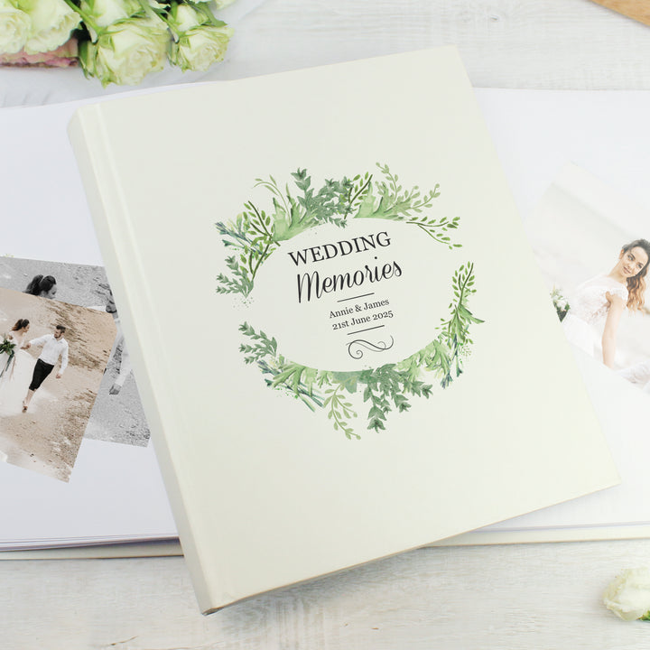 Buy Personalised Fresh Botanical Traditional Album at www.giftsfinder.co.uk