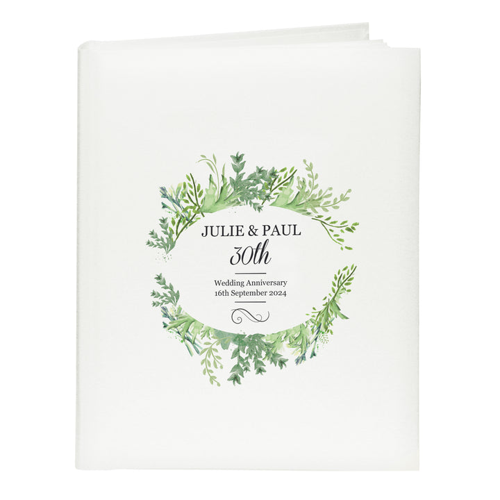 Buy Personalised Fresh Botanical Traditional Album at www.giftsfinder.co.uk