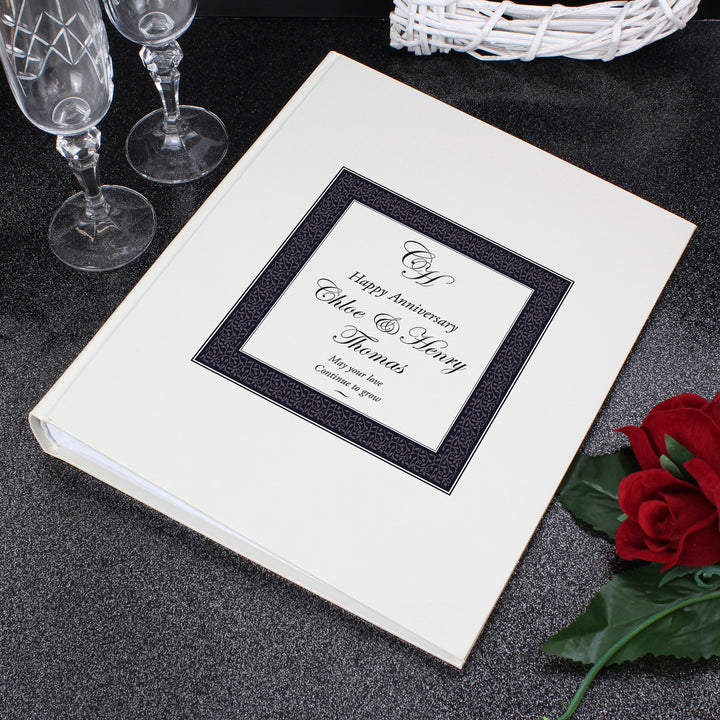 Buy Personalised Ornate Monogram Traditional Album at www.giftsfinder.co.uk