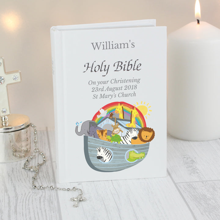 Personalised Noahs Ark Bible - part of the Gifts Finder Personalised Bibles collection