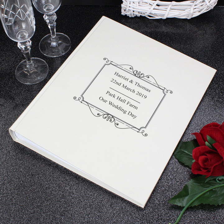 Buy Personalised Silver Traditional Album at www.giftsfinder.co.uk