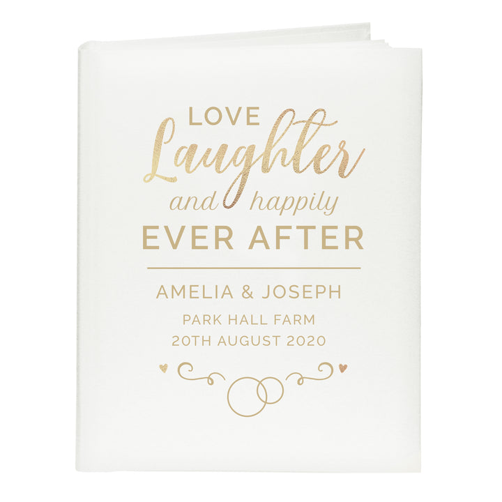 Buy Personalised Happily Ever After Traditional Album at www.giftsfinder.co.uk