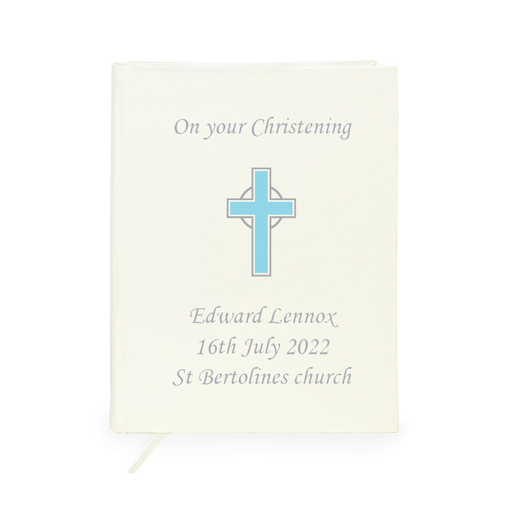 Buy Personalised Blue Cross Holy Bible - Eco-friendly available now at www.giftsfinder.co.uk