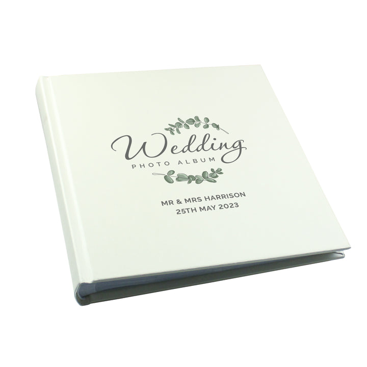 Personalised Wedding Square Photo Album in gift category Personalised Photo Albums