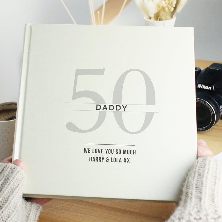 Buy Personalised Birthday Square Photo Album available now at www.giftsfinder.co.uk