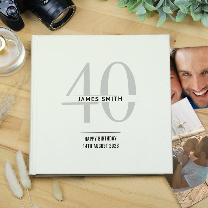 Buy Personalised Birthday Square Photo Album available now at www.giftsfinder.co.uk