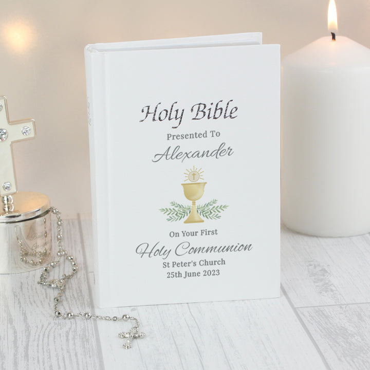 Buy Personalised First Holy Communion Bible available now at www.giftsfinder.co.uk