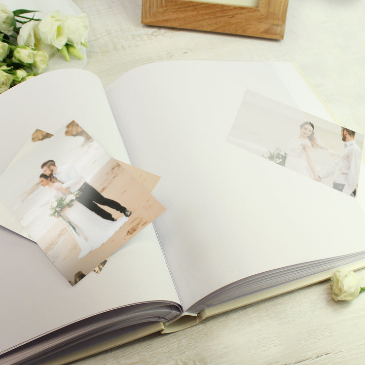 Buy Personalised Floral Watercolour Traditional Photo Album available now at www.giftsfinder.co.uk