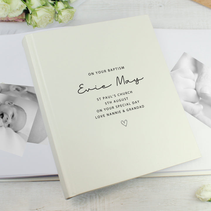 Personalised Traditional Photo Album in gift category Photo Frames, Albums and Guestbooks