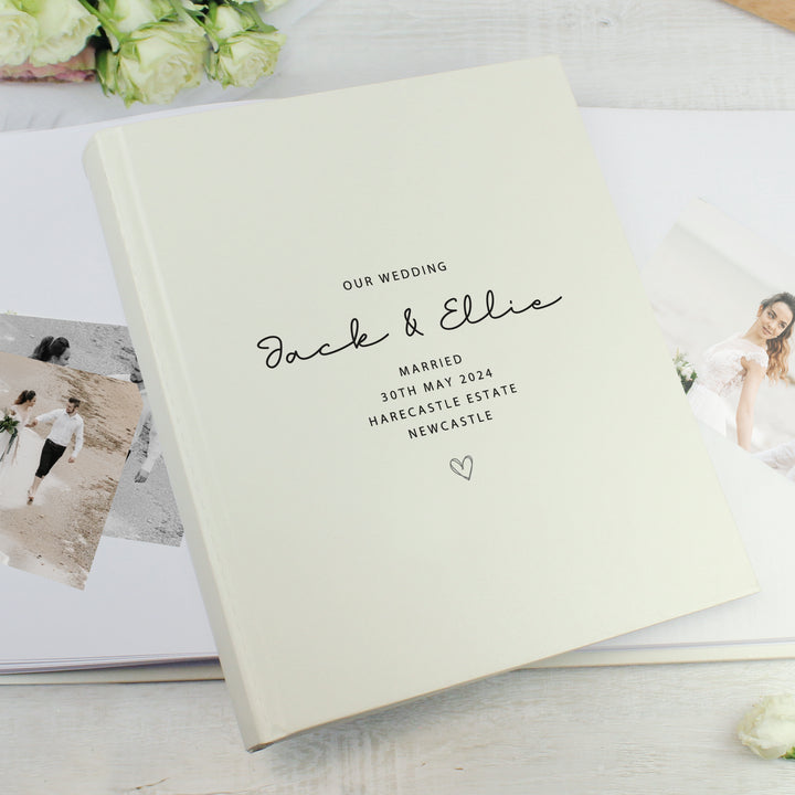 Personalised Traditional Photo Album in gift category Photo Frames, Albums and Guestbooks