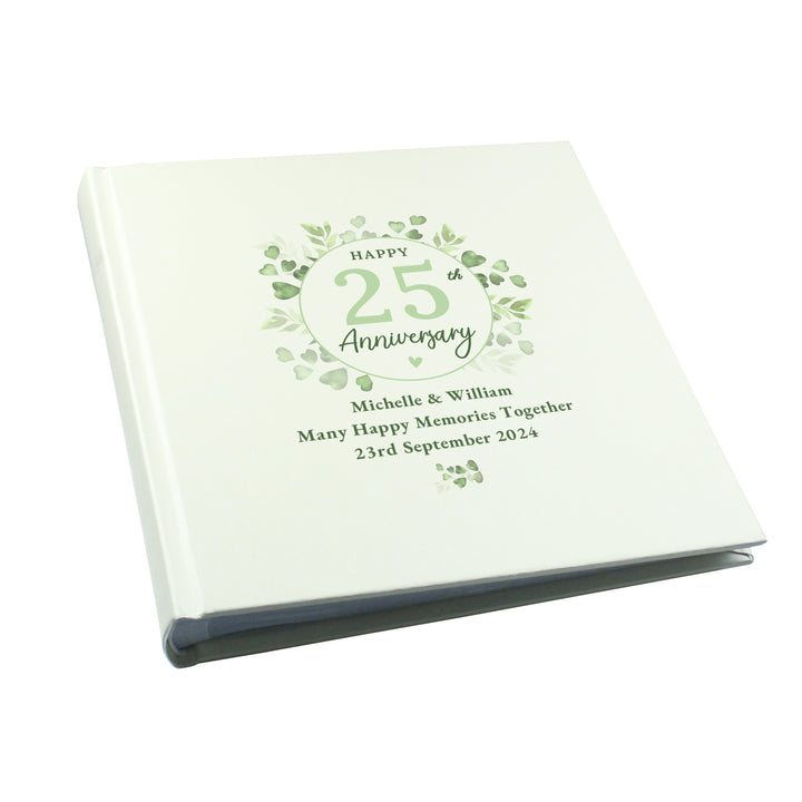 Buy Personalised Botanical Anniversary Photo Album available now at www.giftsfinder.co.uk