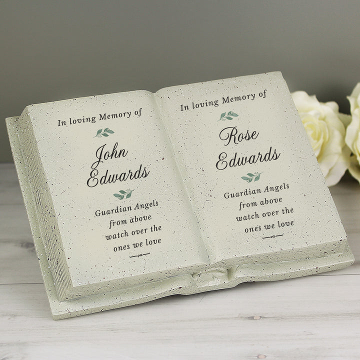 Buy Personalised Couples In Loving Memory Resin Book available now at www.giftsfinder.co.uk