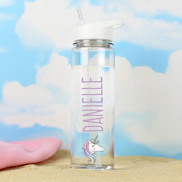 Buy Personalised Unicorn Island Water Bottle at www.giftsfinder.co.uk