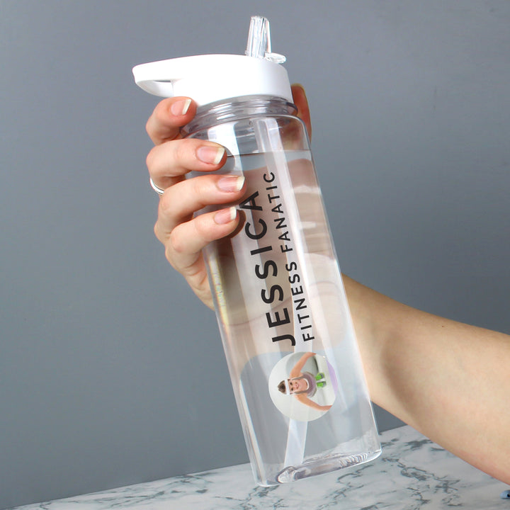 Buy Personalised Photo Upload Water Bottle at www.giftsfinder.co.uk