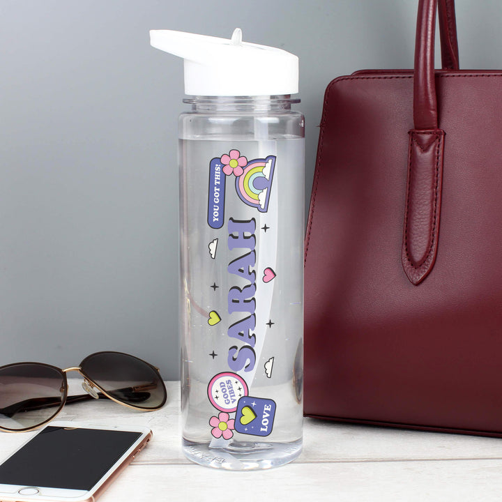 Buy Personalised Good Vibes Water Bottle available now at www.giftsfinder.co.uk