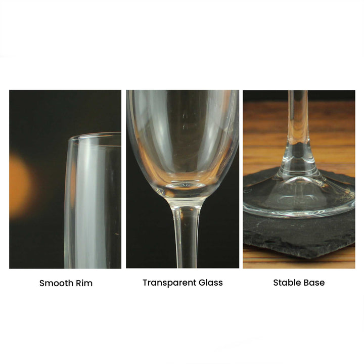 Engraved Imperial Plus Champagne Flute, 5.25Oz/155Ml Glass, Any Message - part of the  collection