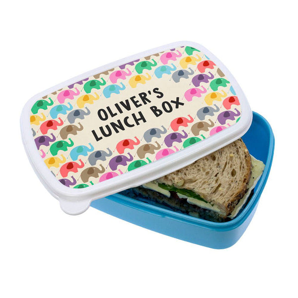 Buy Patchwork Elephants Lunch Box available now at www.giftsfinder.co.uk