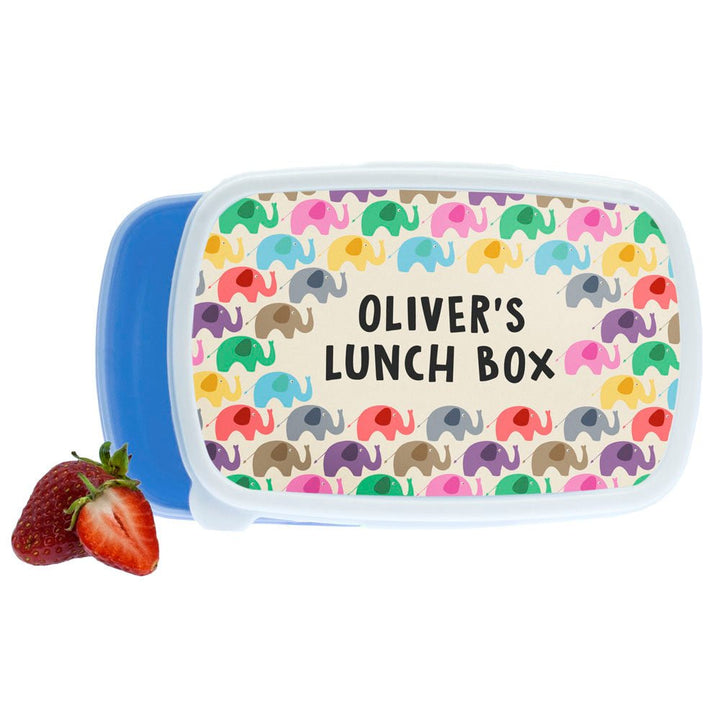 Buy Patchwork Elephants Lunch Box available now at www.giftsfinder.co.uk