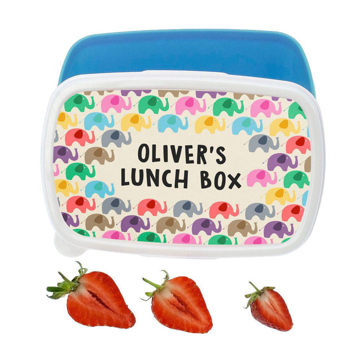 Buy Patchwork Elephants Lunch Box available now at www.giftsfinder.co.uk