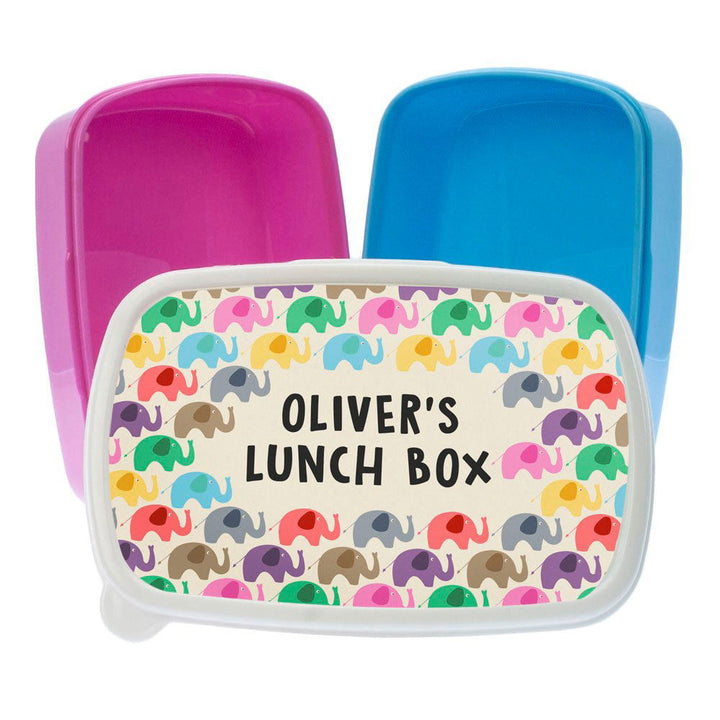 Buy Patchwork Elephants Lunch Box available now at www.giftsfinder.co.uk