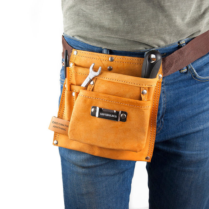 Buy Personalised 6-pocket Leather Tool Belt available now at www.giftsfinder.co.uk