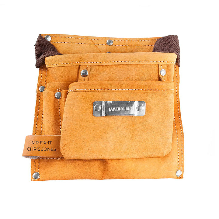 Buy Personalised 6-pocket Leather Tool Belt available now at www.giftsfinder.co.uk