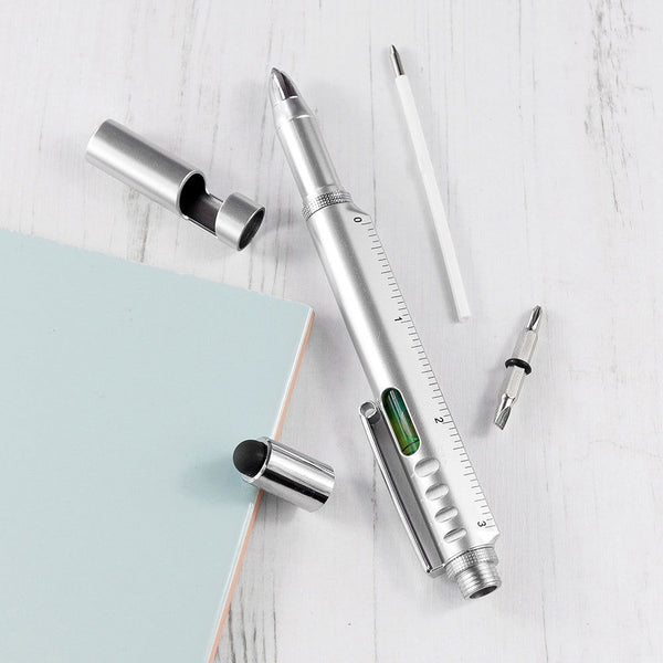 Buy Personalised 8-in-1 Multitool Pen available now at www.giftsfinder.co.uk