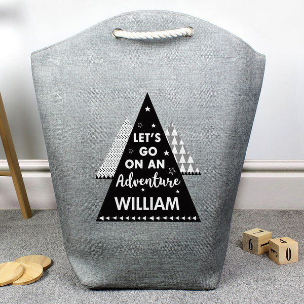 Buy Personalised Adventure Is Out There Storage Bag available now at www.giftsfinder.co.uk