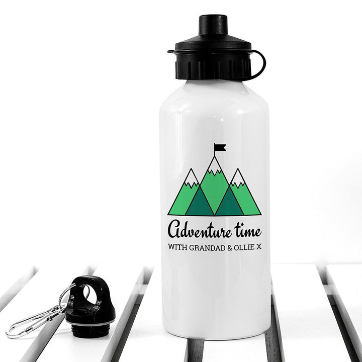 Buy Personalised Adventure Time White Water Bottle available now at www.giftsfinder.co.uk