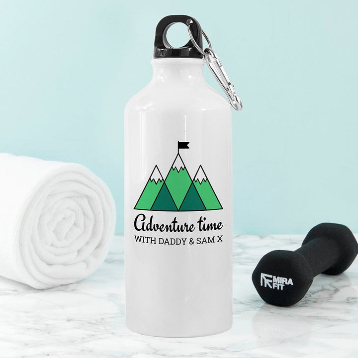 Buy Personalised Adventure Time White Water Bottle available now at www.giftsfinder.co.uk