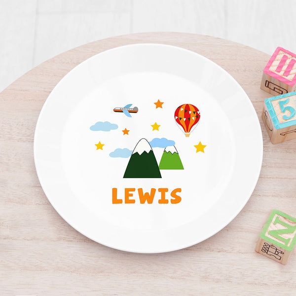 Buy Personalised Baby Dinner Set - AdventureÂ  available now at www.giftsfinder.co.uk