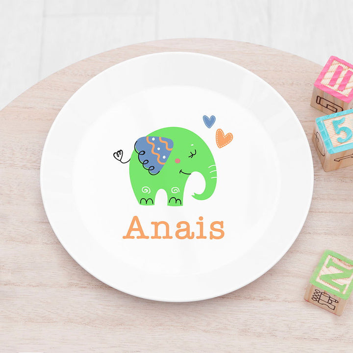 Buy Personalised Baby Dinner Set - ElephantÂ  available now at www.giftsfinder.co.uk