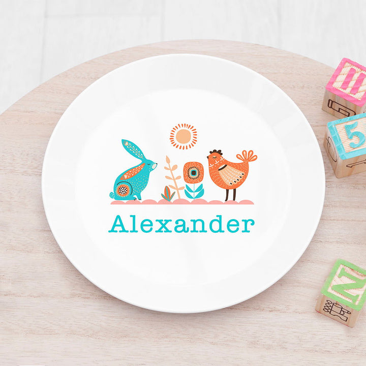 Buy Personalised Baby Dinner Set - Scandi Summer available now at www.giftsfinder.co.uk