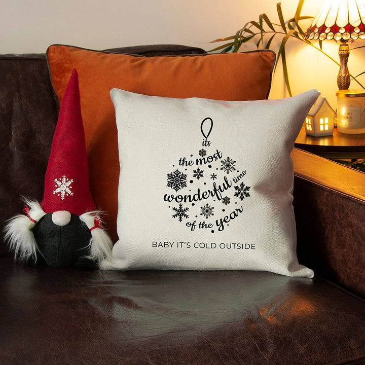 Buy Personalised Bauble Cushion Cover available now at www.giftsfinder.co.uk