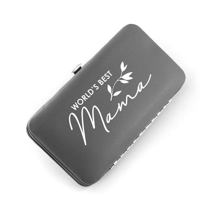 Buy Personalised Best Mama Manicure Set - Grey available now at www.giftsfinder.co.uk