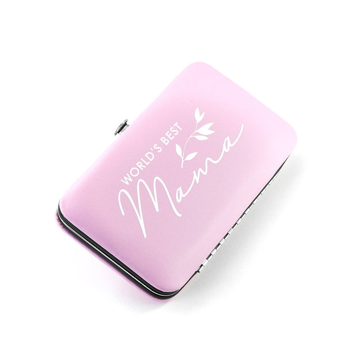 Buy Personalised Best Mama Manicure Set - Pink available now at www.giftsfinder.co.uk