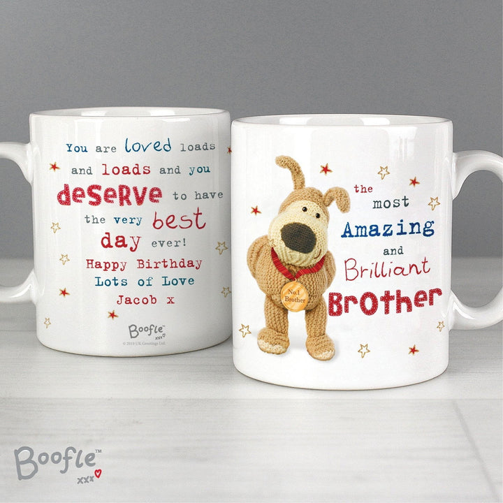 Buy Personalised Boofle Medal Mug available now at www.giftsfinder.co.uk